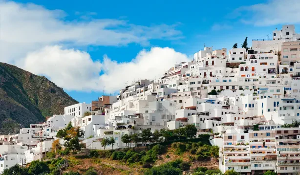 Foto van de Stad Mojácar