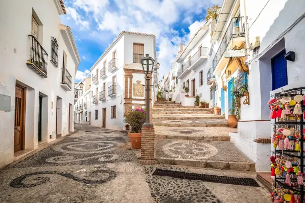 Foto van de Stad Frigiliana